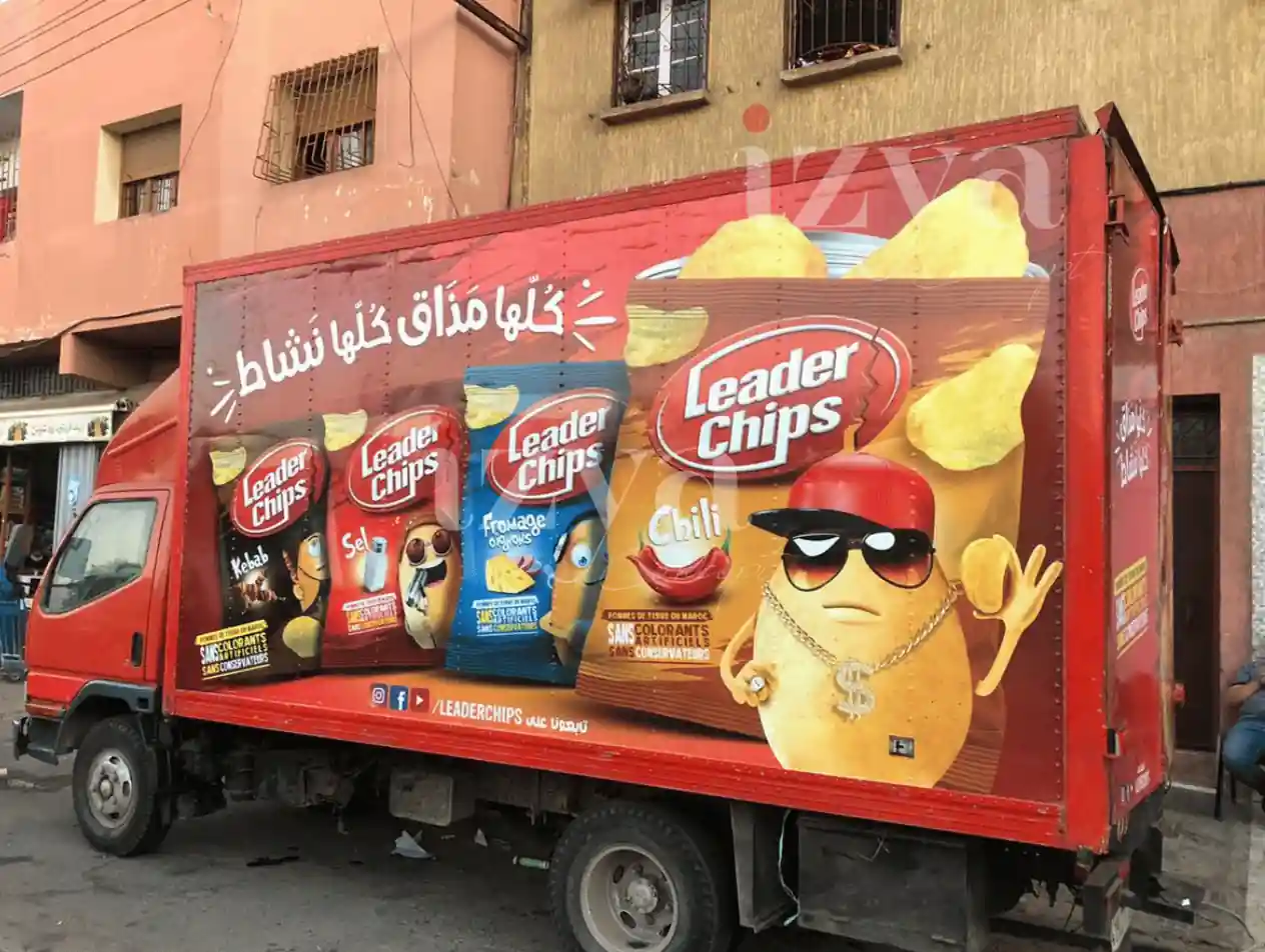 Habillage camion Maroc