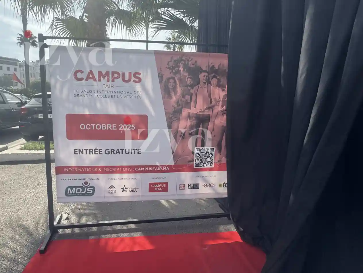 Bâche événementielle Campus Fair