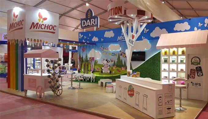 Stand pour foire au Maroc - Impression grand format à {ville}