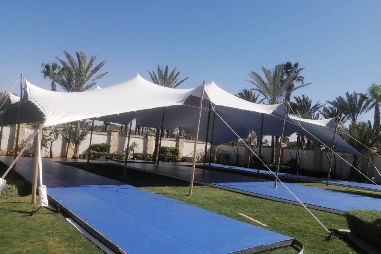 aménagement événementiel, organisation de mariage en extérieur, structures événementielles